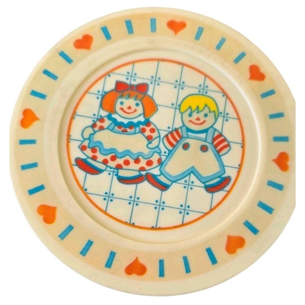 Vintage Chilton Globe Inc‎ plastic child's  Toy Cup & Saucer 10 pieces